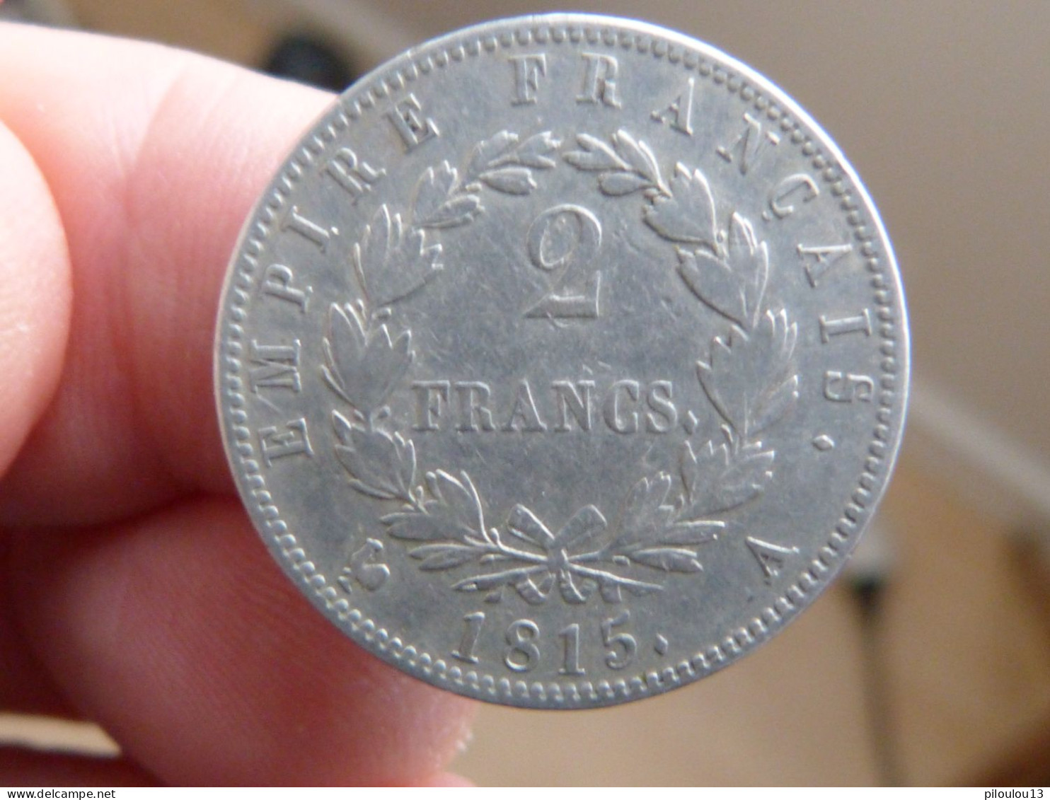 Rare 2 Francs Napoléon 1er 1815 A - Cent Jours - 2 Francs