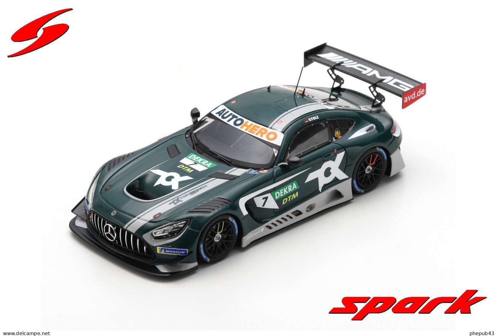 Mercedes-AMG GT3 - Mercedes-AMG Team Toksport WRT - Nürburgring DTM 2021 #7 - Luca Stolz - Spark - Spark