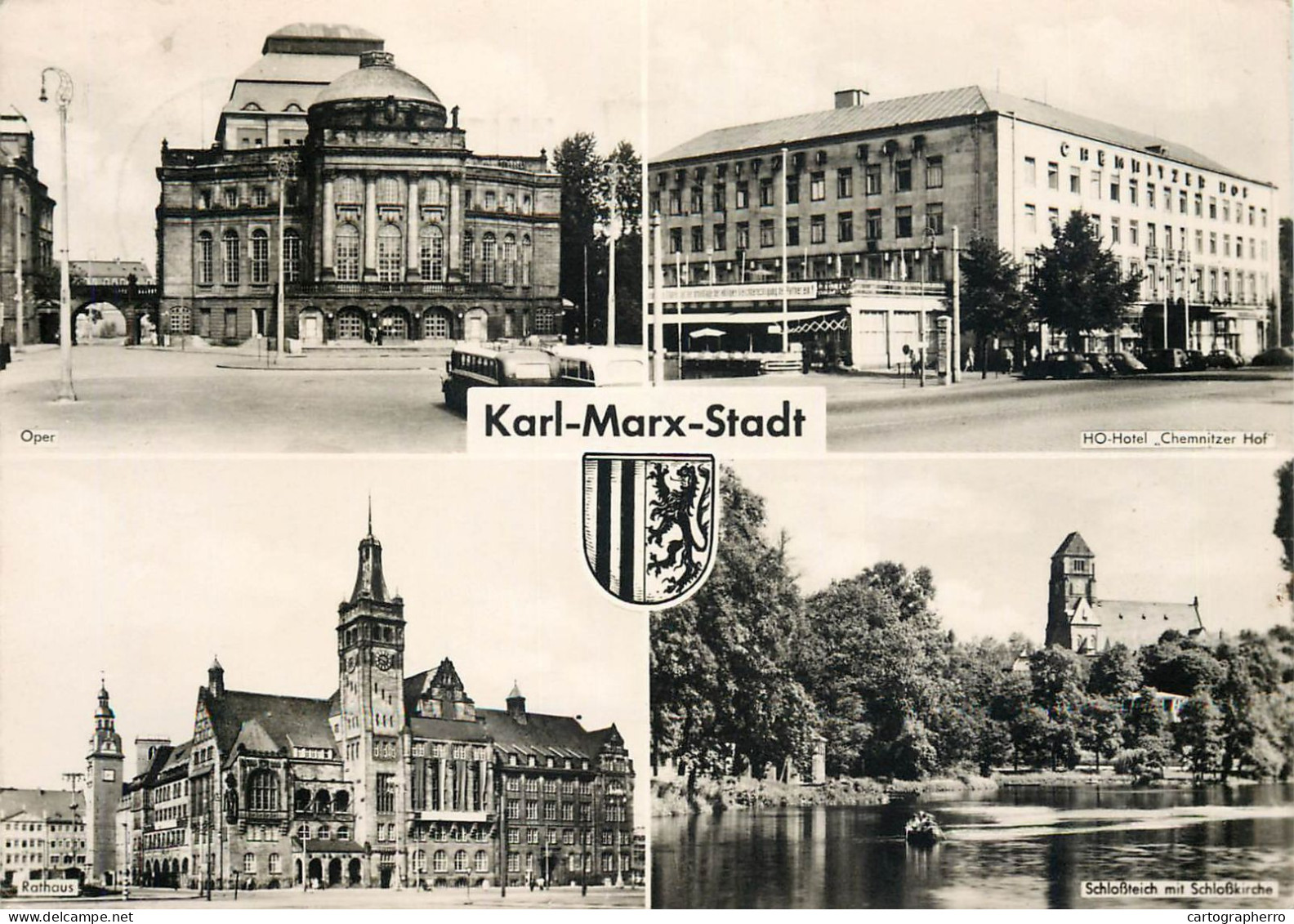Germany Karl-Marx-Stadt/Chemnitz Multi View - Chemnitz (Karl-Marx-Stadt 1953-1990)
