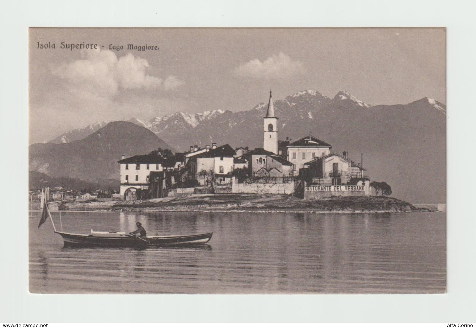 LAGO  MAGGIORE (NO):  ISOLA  SUPERORE  -  FP - Châteaux D'eau & éoliennes