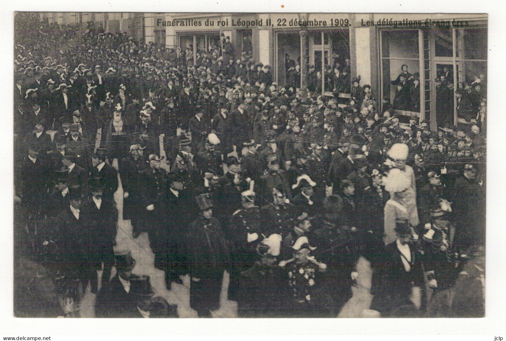 Funérailles Du Roi Léopold II, 22 Décembre 1909.  Les Délégations étrangères. - Funérailles