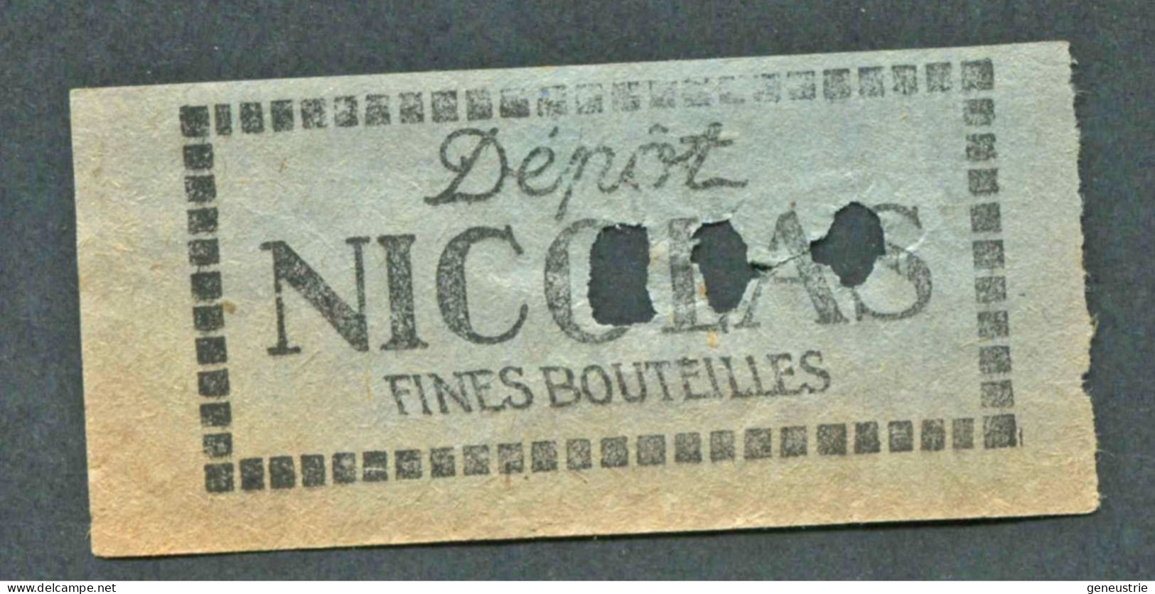 Ticket De Tramways Parisiens 1922-1924 (STCRP) 2e Classe 25c + 15c - Paris" Chemin De Fer - Tramway - Tram - Europa