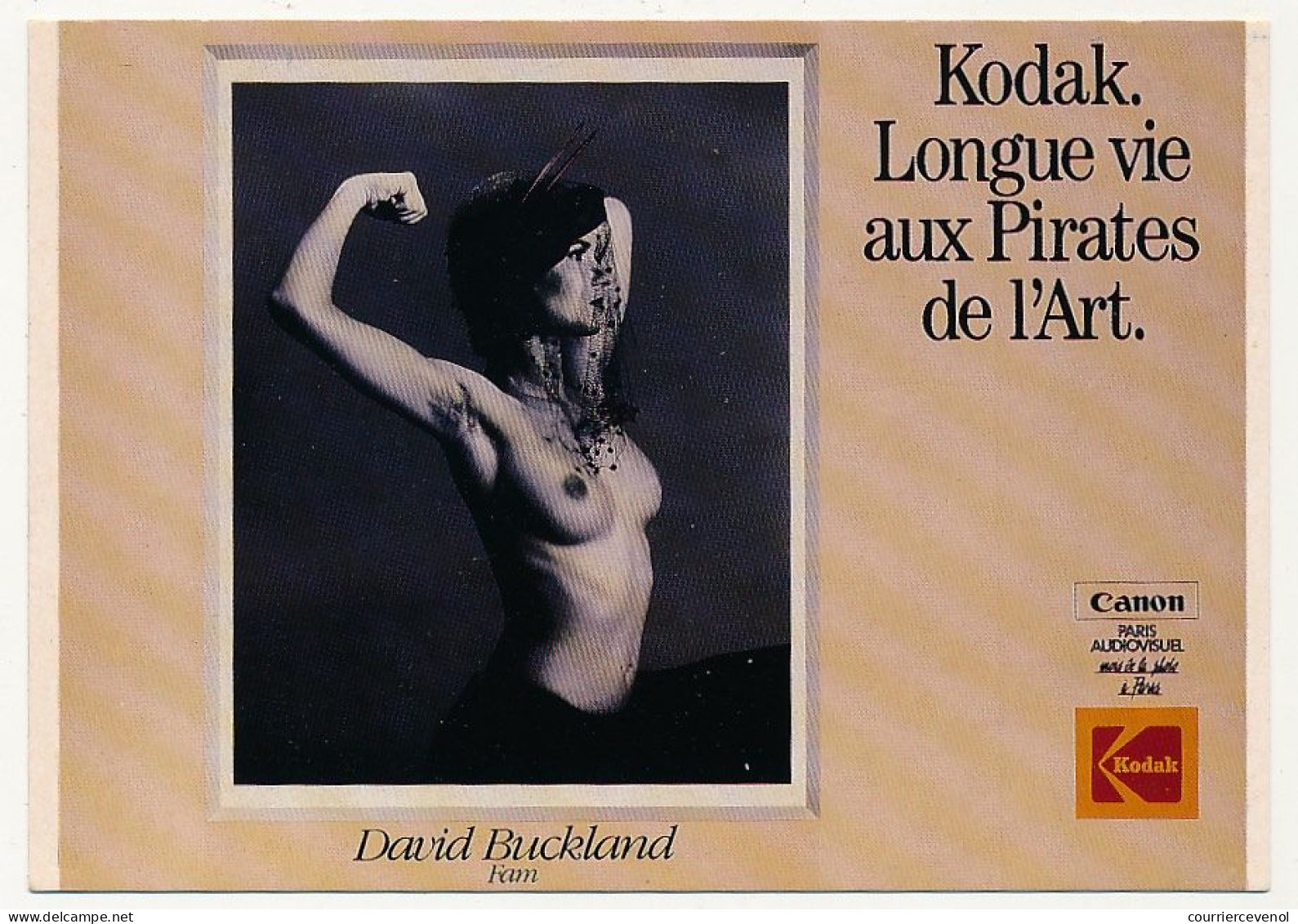 CPM - KODAK - Longue Vie Aux Pirates De L'Art - Photo David Buckland - Werbepostkarten