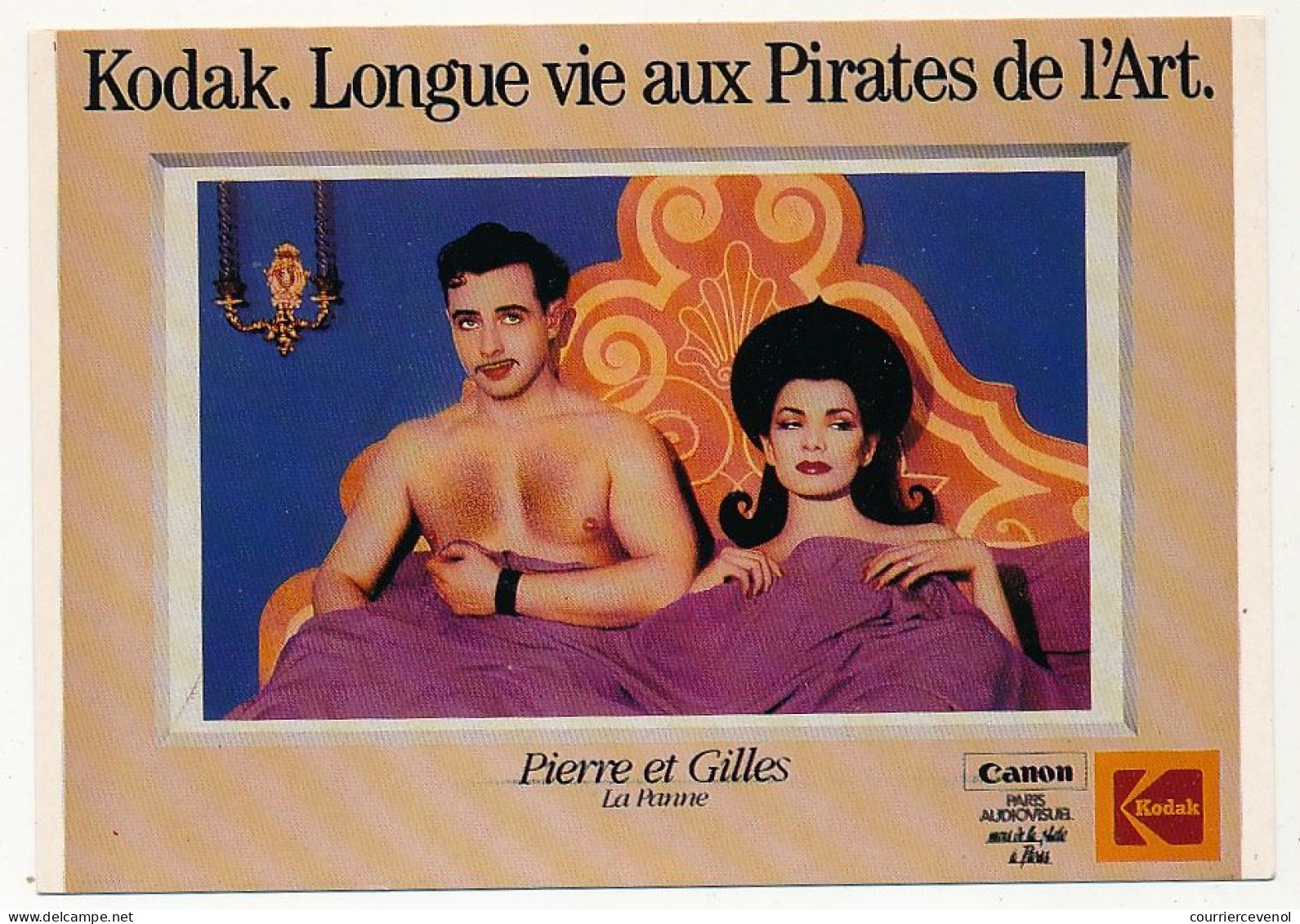 CPM - KODAK - Longue Vie Aux Pirates De L'Art - Photo Pierre Et Gilles - "La Panne" - Werbepostkarten
