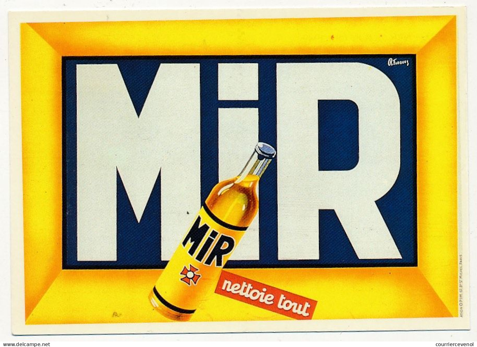 CPM - "MIR Nettoie Tout" - Affiche De Roland Forgues - 1949 - Advertising