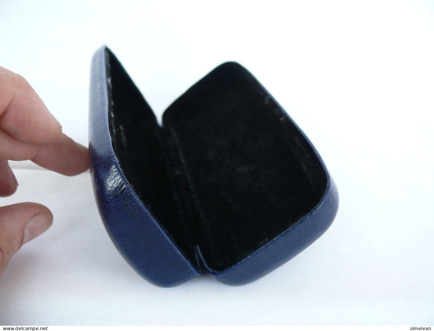 Interesting Dark Blue Eyeglasses Case #2100