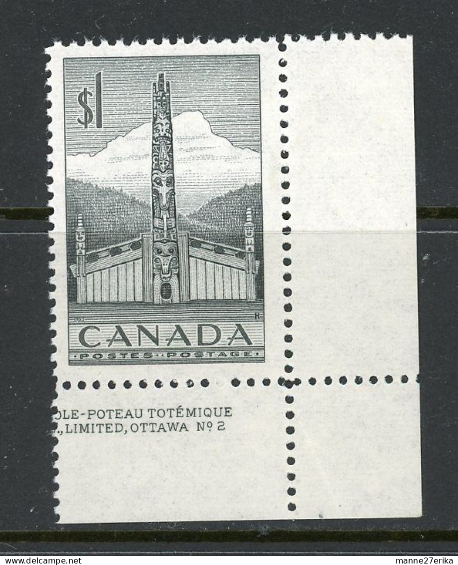 Canada MNH 1953 Totem Pole - Neufs