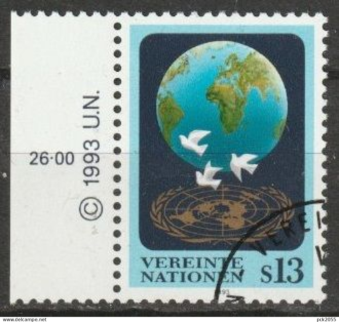 UNO Wien 1993 MiNr.149 O Gestempelt Erde  ( 3302 ) Versand 1,00€ -1,20€ - Used Stamps