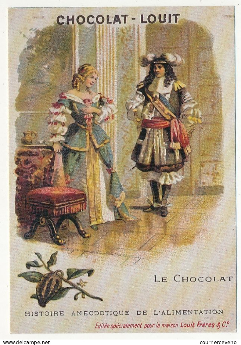 CPM - Chocolat Louit - Le Chocolat - Publicité
