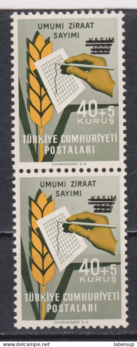 Paire De Timbres Neufs** De Turquie De 1963 N° 1650 MNH - Unused Stamps