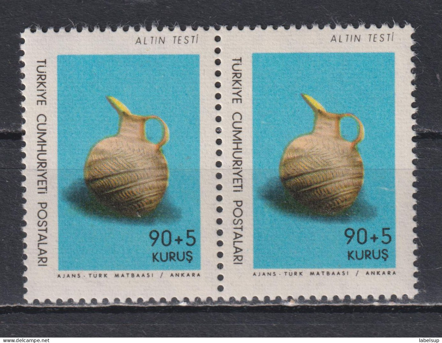 Paire De Timbres Neufs** De Turquie De 1966 N° 1786 MNH - Unused Stamps