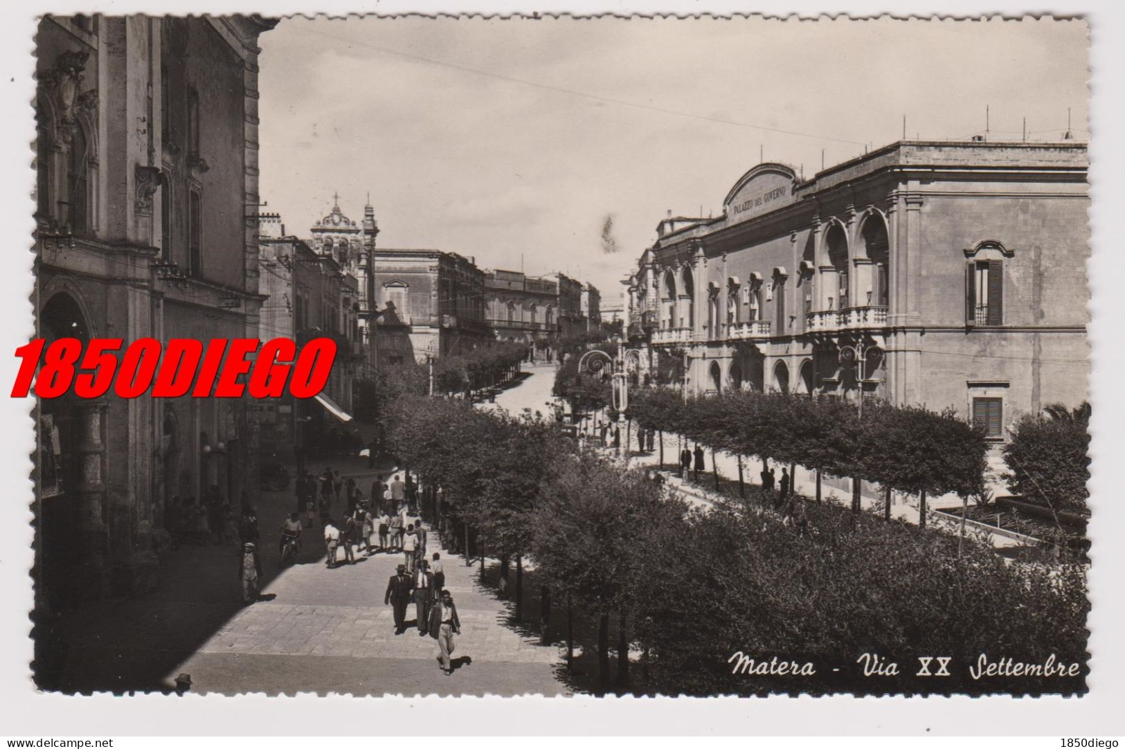 MATERA - VIA XX SETTEMBRE F/PICCOLO VIAGGIATA   ANIMAZIONE - Matera