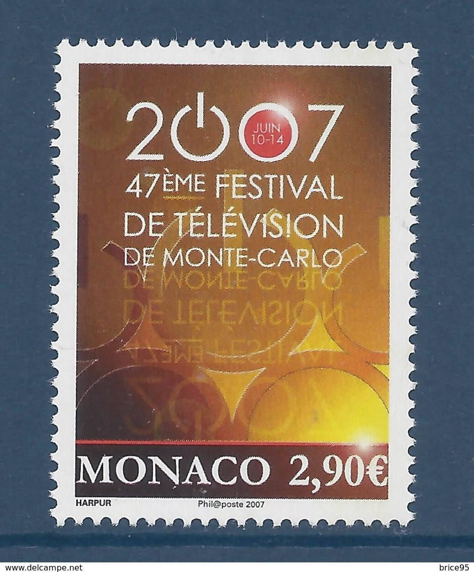 Monaco - YT N° 2595 ** - Neuf Sans Charnière - 2007 - Nuevos