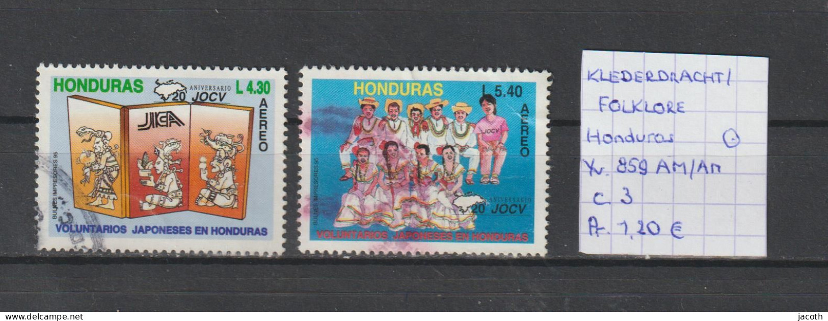 (TJ) Klederdracht & Folklore - Honduras YT 859 AM/AN (gest./obl./used) - Costumes