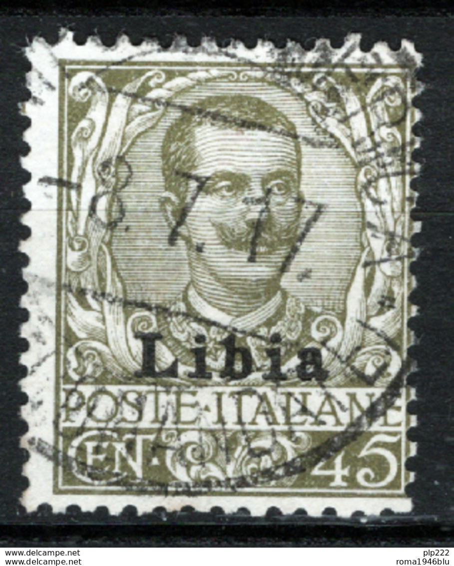 Libia 1917 Sass.18 O/Used VF/F - Libya