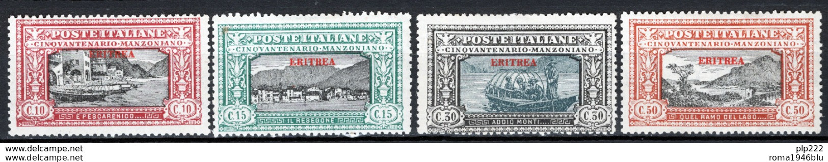 Eritrea 1924 Sass.71/74 */MH VF/F - Erythrée