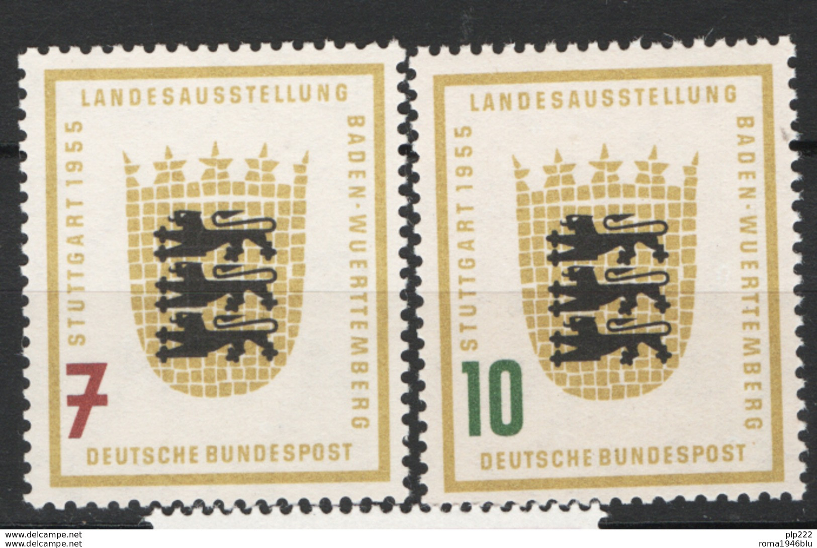 Germania 1955 Unif. 89/90 **/MNH VF - Ongebruikt