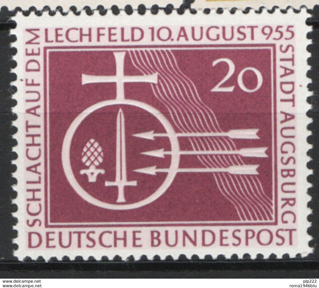 Germania 1955 Unif. 92 **/MNH VF - Ungebraucht