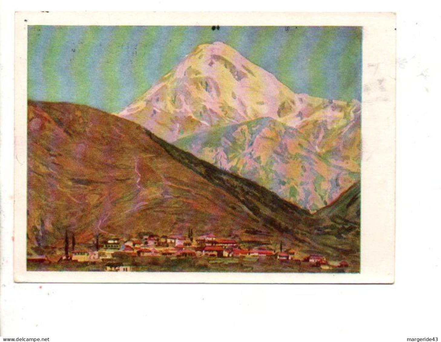 URSS ENTIER CARTE MONTAGNE 1956 - 1950-59