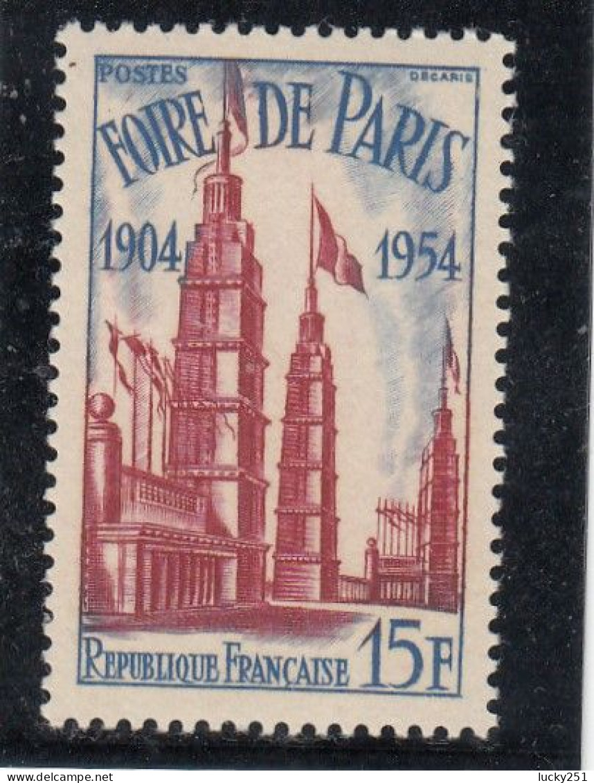 France - Année 1954 - Neuf** - N°YT 975** - Cinquantenaire De La Foire De Paris - Unused Stamps