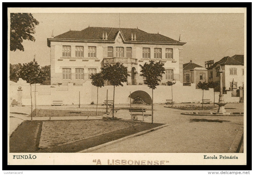 FUNDÃO  - ESCOLAS - Escola Primária ( Ed. Casa Carlos ) Carte Postale - Castelo Branco