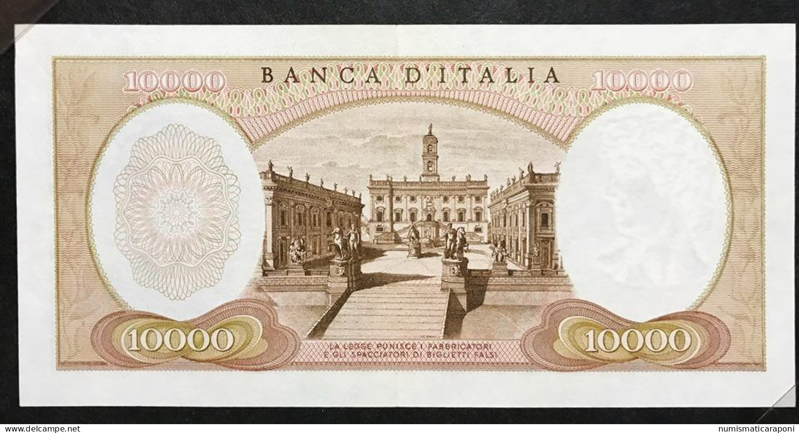 10000 LIRE MICHELANGELO 03 07 1962 Spl+ Pressato LOTTO 588 - 10000 Lire