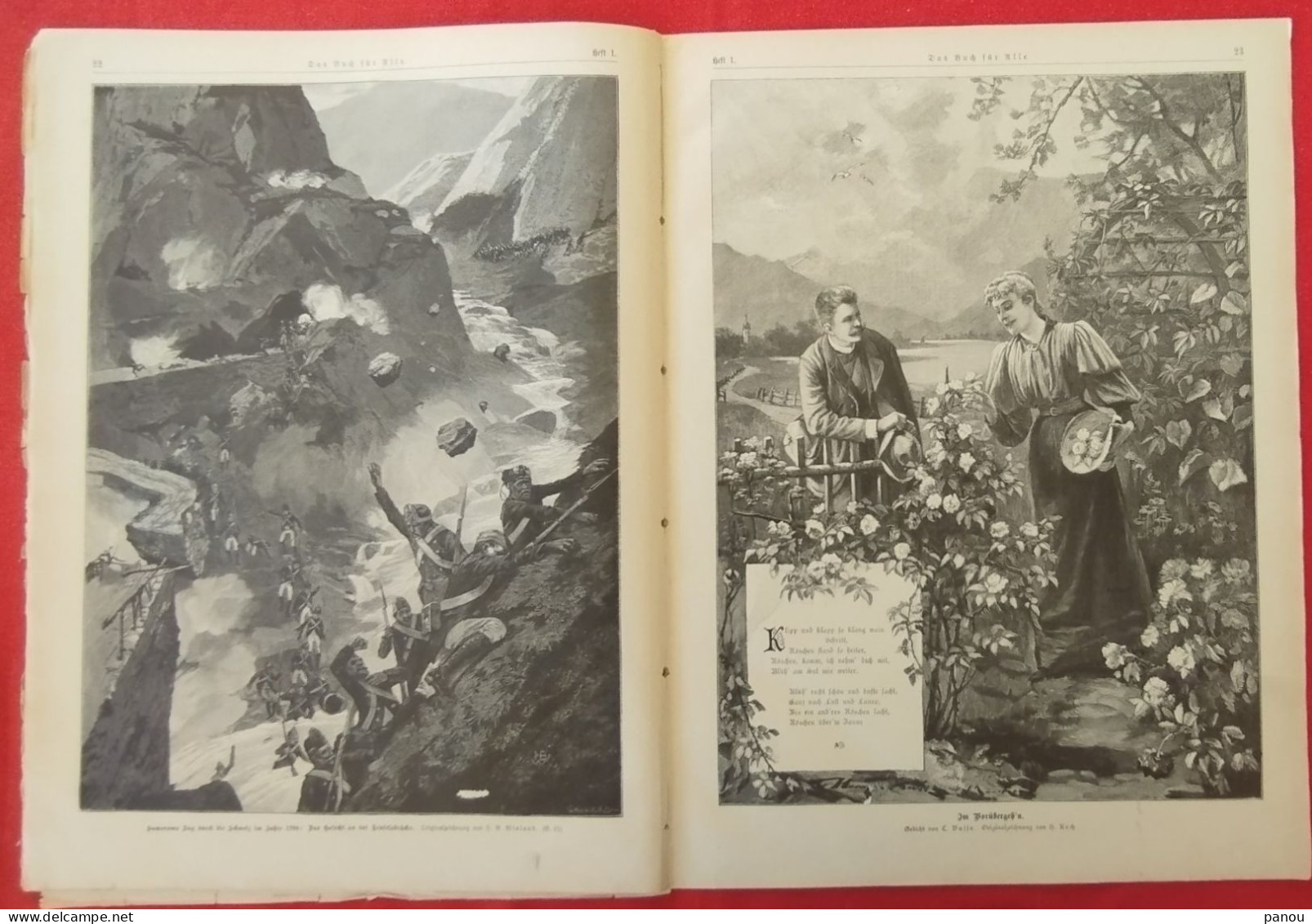 Das Buch für Alle 1899 Nr 1. COLORED IMAGES. FARBIGE BILDER. TUNISIA TUNISIE TUNESIEN