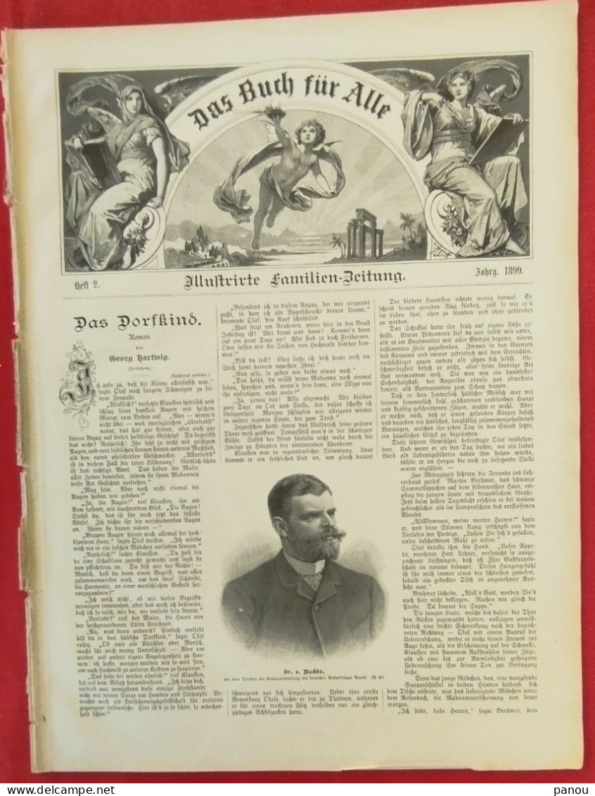 Das Buch Für Alle 1899 Nr 2. COLORED IMAGES. FARBIGE BILDER. AMALFI. CHINA MONGOLIA MONGOLEI - Other & Unclassified