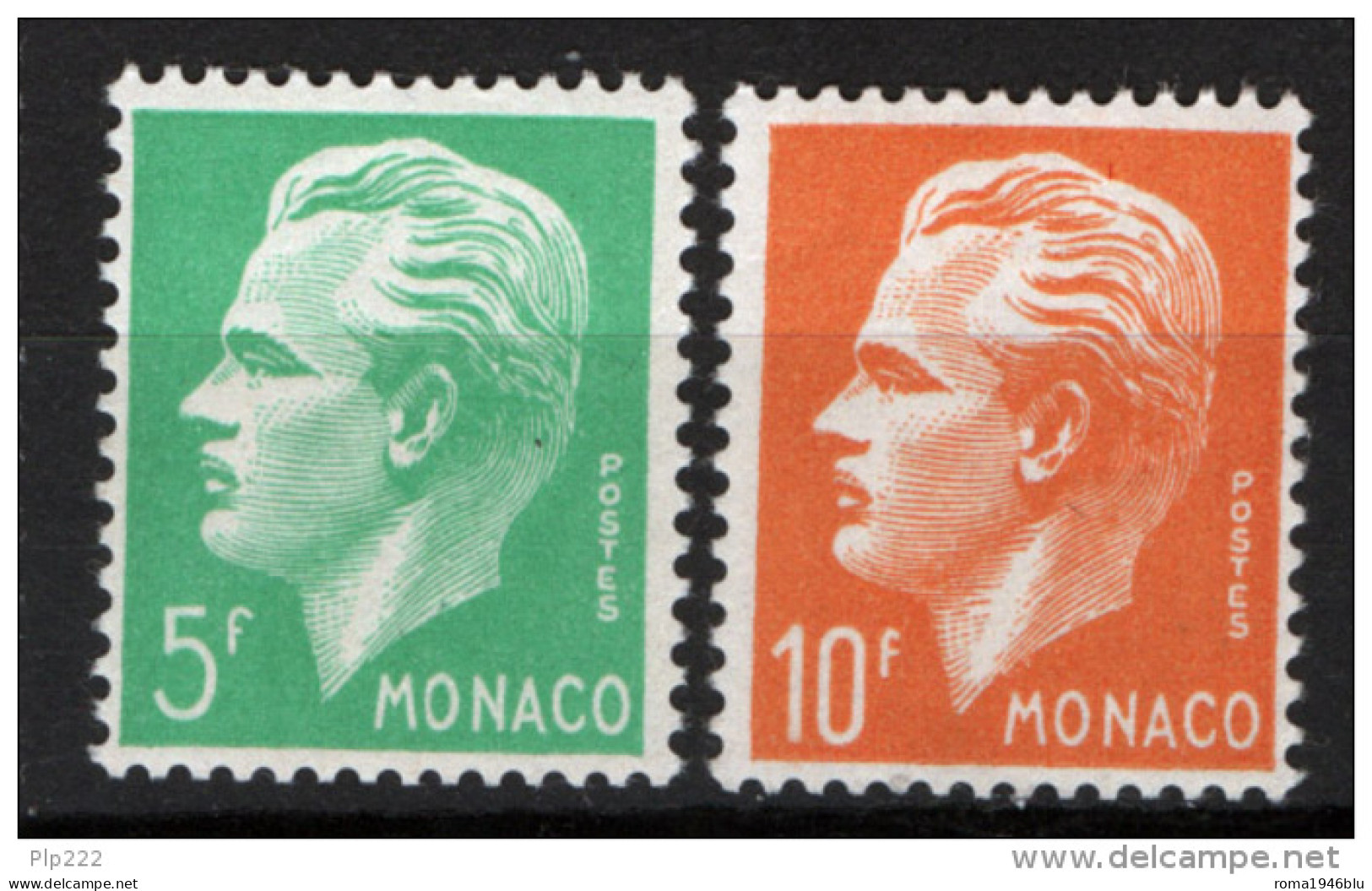 Monaco 1956 Unif. 349/50 **/MNH VF - Unused Stamps