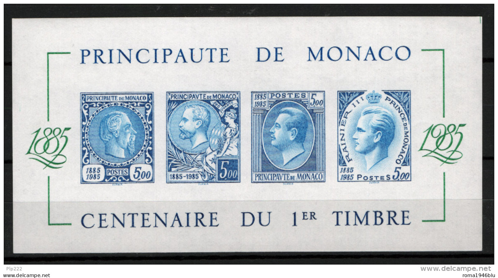 Monaco 1985 Unif. BF31A **/MNH VF - Blokken