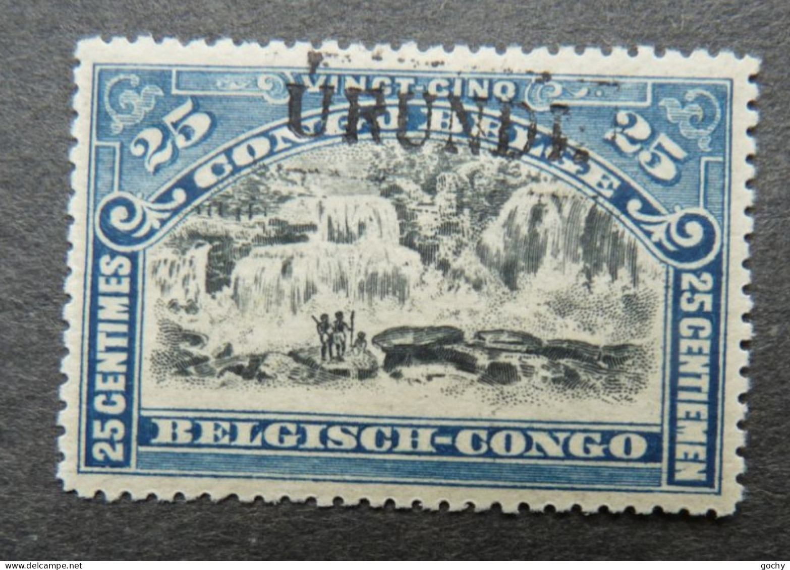RUANDA- URUNDI  : 1915 - Type TOMBEUR GEA  N° 19A     PROBABLEMENT FAUX - Unused Stamps