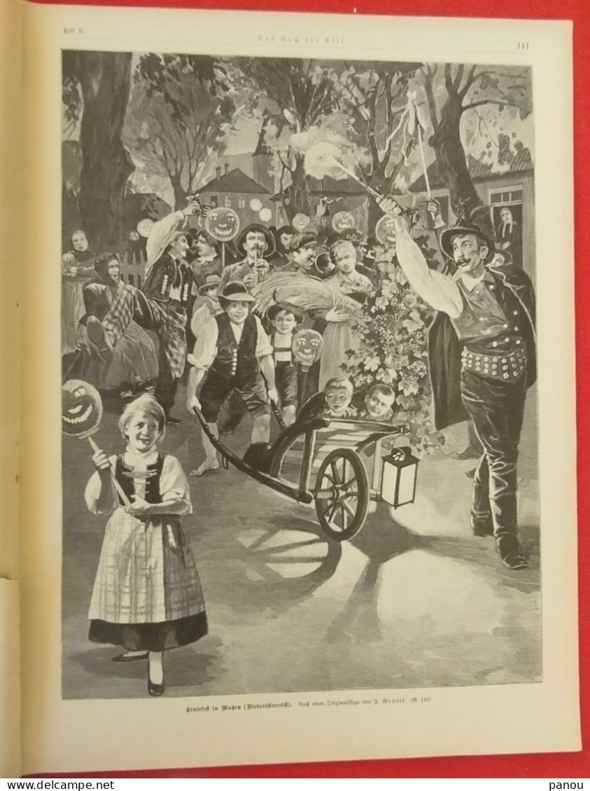 Das Buch Für Alle 1899 Nr 6. COLORED IMAGES. FARBIGE BILDER. SUDAN - Autres & Non Classés