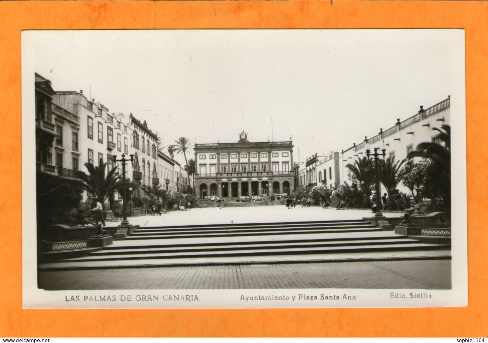 LAS PALMAS DE GRAN CANARIA  Ayuntamiento Y Plaza Santa Ana - La Palma