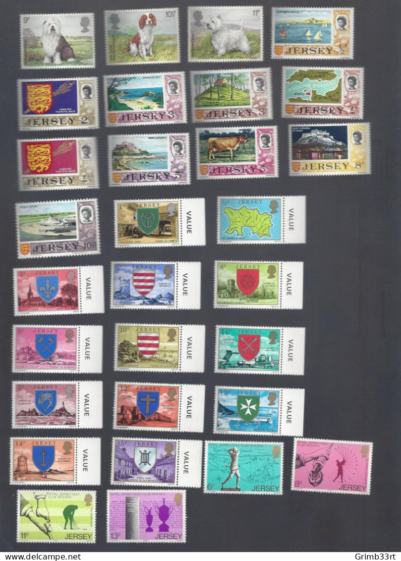 Jersey - Selection Of Stamps - Unused - Jersey