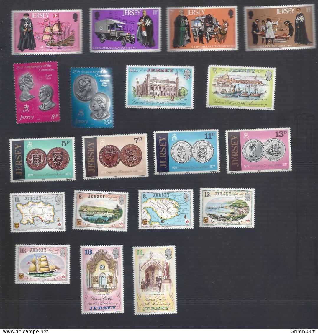 Jersey - Selection Of Stamps - Unused - Jersey