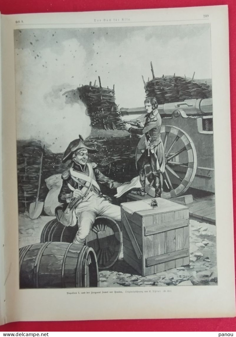 Das Buch Für Alle 1899 Nr 9. NAPOLEON CHINA BARBADOS EGYPT AEGYPTEN - Altri & Non Classificati