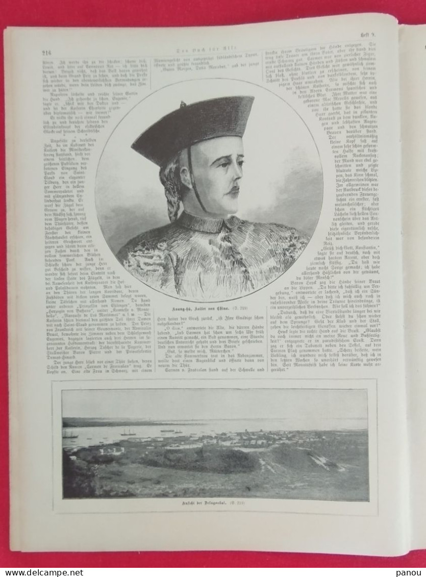 Das Buch Für Alle 1899 Nr 9. NAPOLEON CHINA BARBADOS EGYPT AEGYPTEN - Altri & Non Classificati