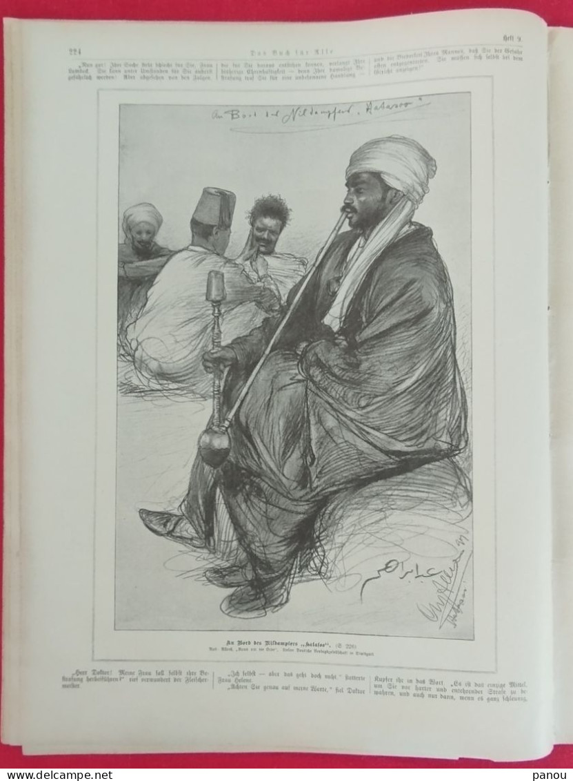 Das Buch Für Alle 1899 Nr 9. NAPOLEON CHINA BARBADOS EGYPT AEGYPTEN - Autres & Non Classés