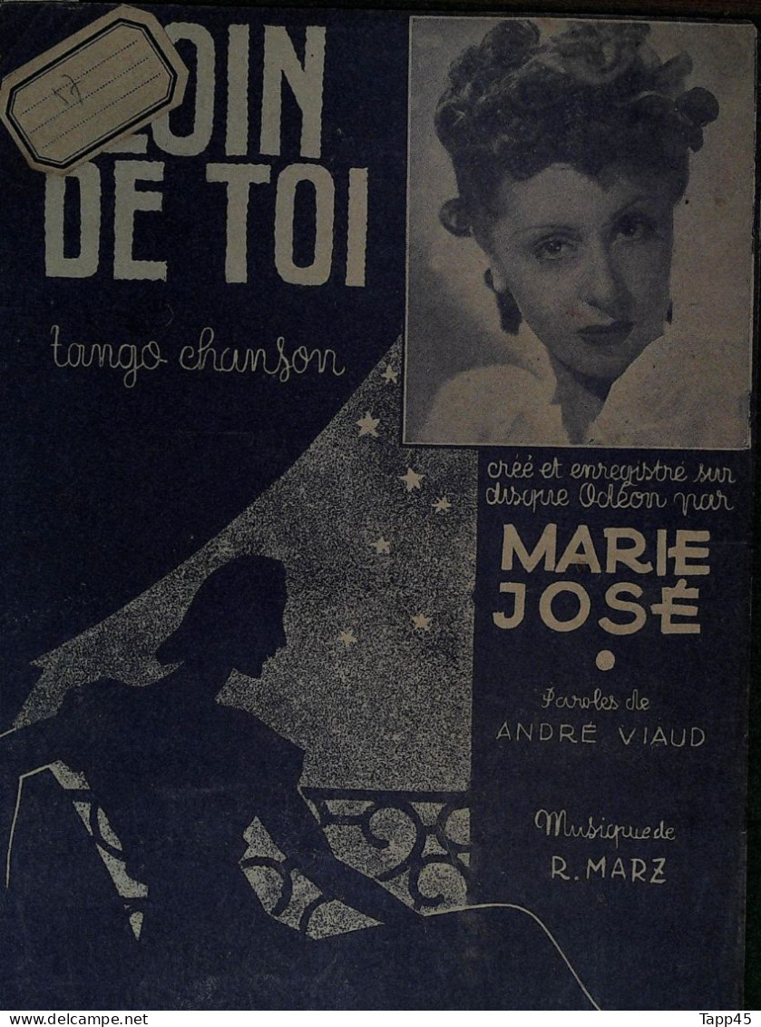 Loin De Toi 	> Chanteur >	Marie José    > 	Réf:24/10/23 - Chant Soliste