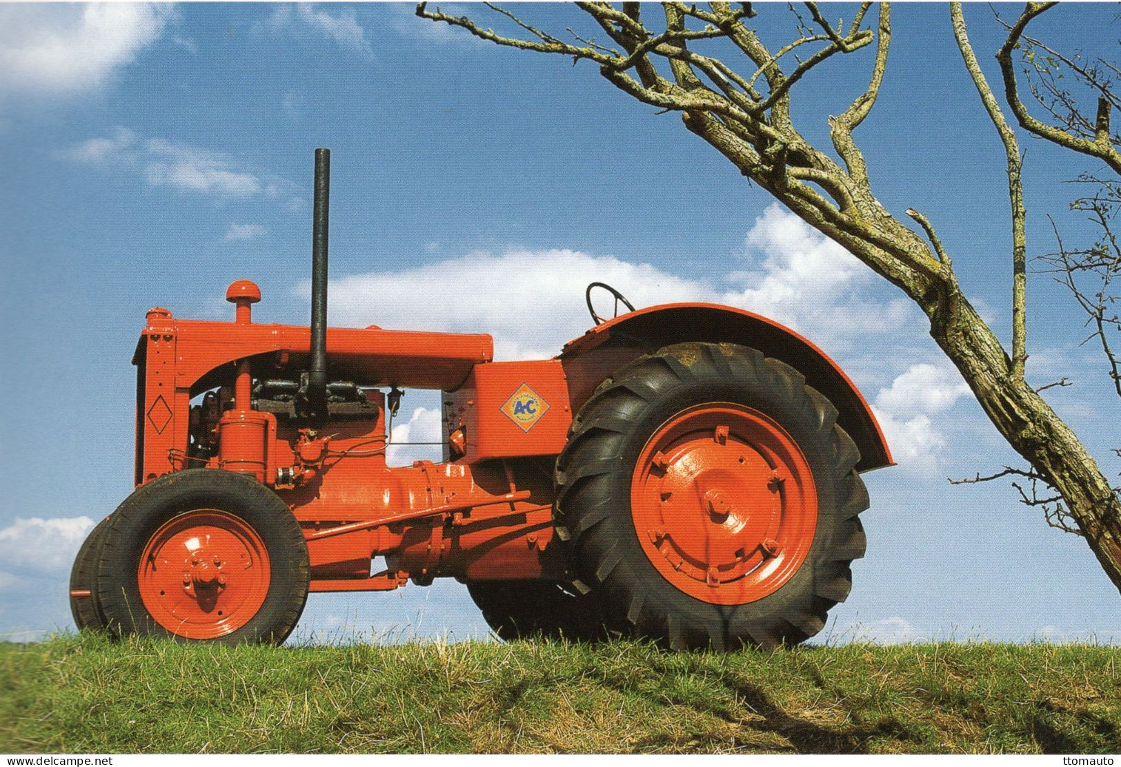 Tracteurs Du Monde - ALLIS-CHALMERS Modele U (1938)  - États-Unis - 15x10cms PHOTO - Tracteurs