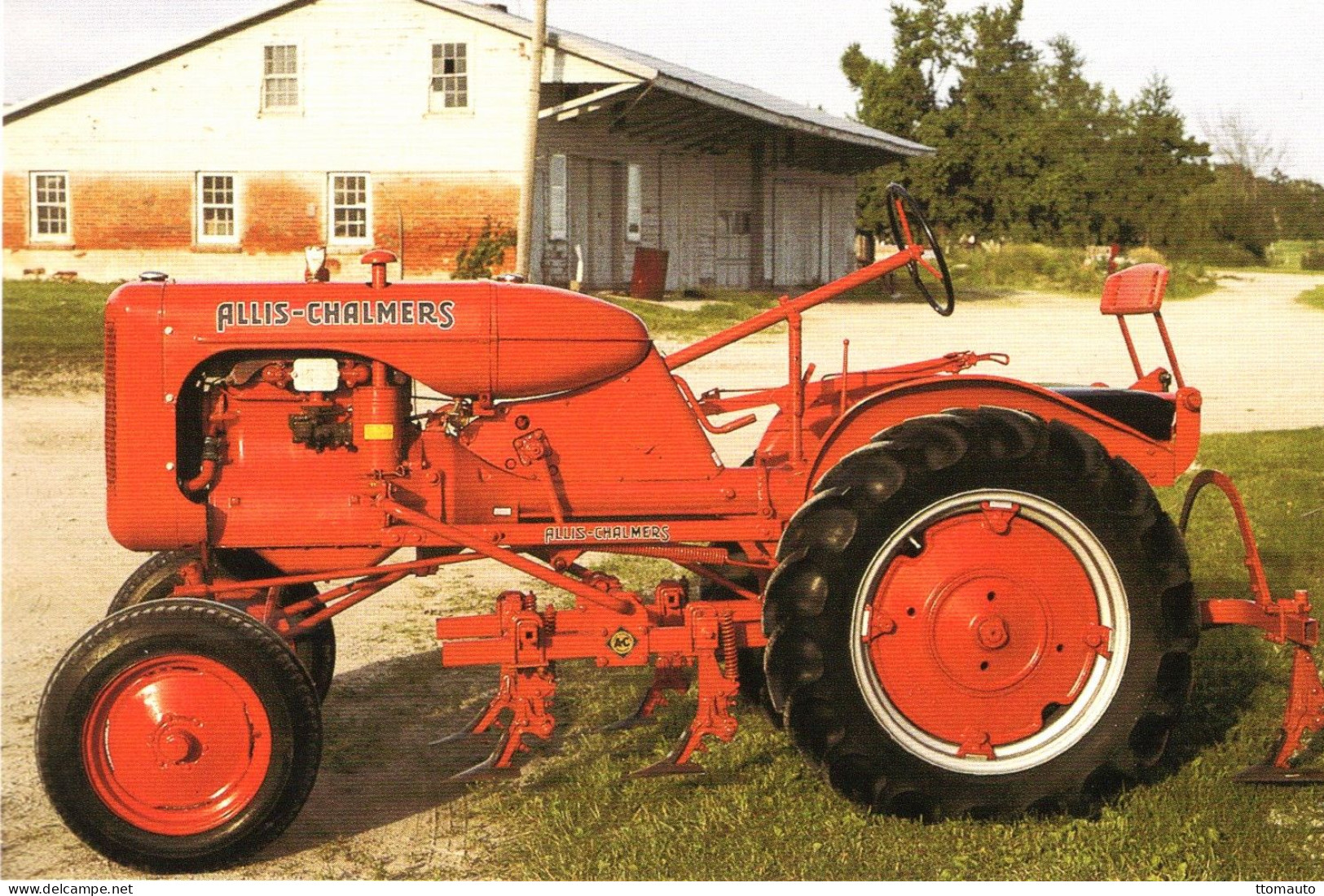 Tracteurs Du Monde - ALLIS-CHALMERS Modele WC (1948)  - États-Unis - 15x10cms PHOTO - Trattori