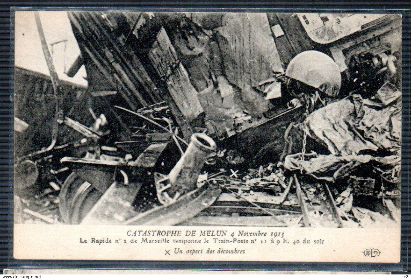 Catastrophe - De Melun 4 Novembre 1913 - Un Aspect Des Décombres - Katastrophen