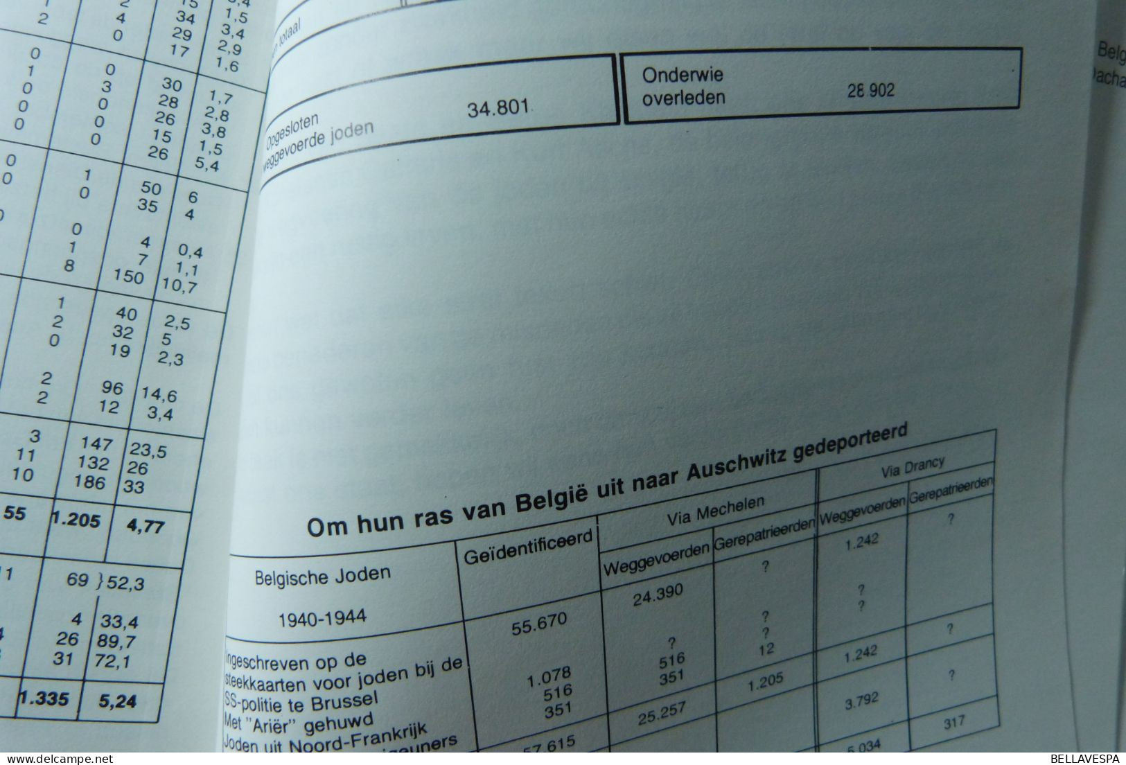 "Dossier Brussel AUSCHWITZ" 1940-1945  SS politie en  het uitroeien van de Joden  door Maxime STEINBERG  Proces '80-1981