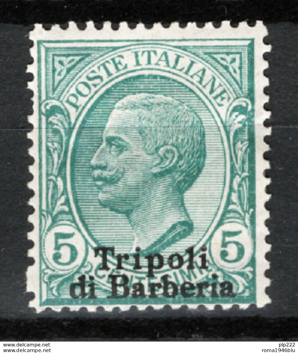 Tripoli Di Barberia 1909 Sass.3 */MH VF/F - Other & Unclassified