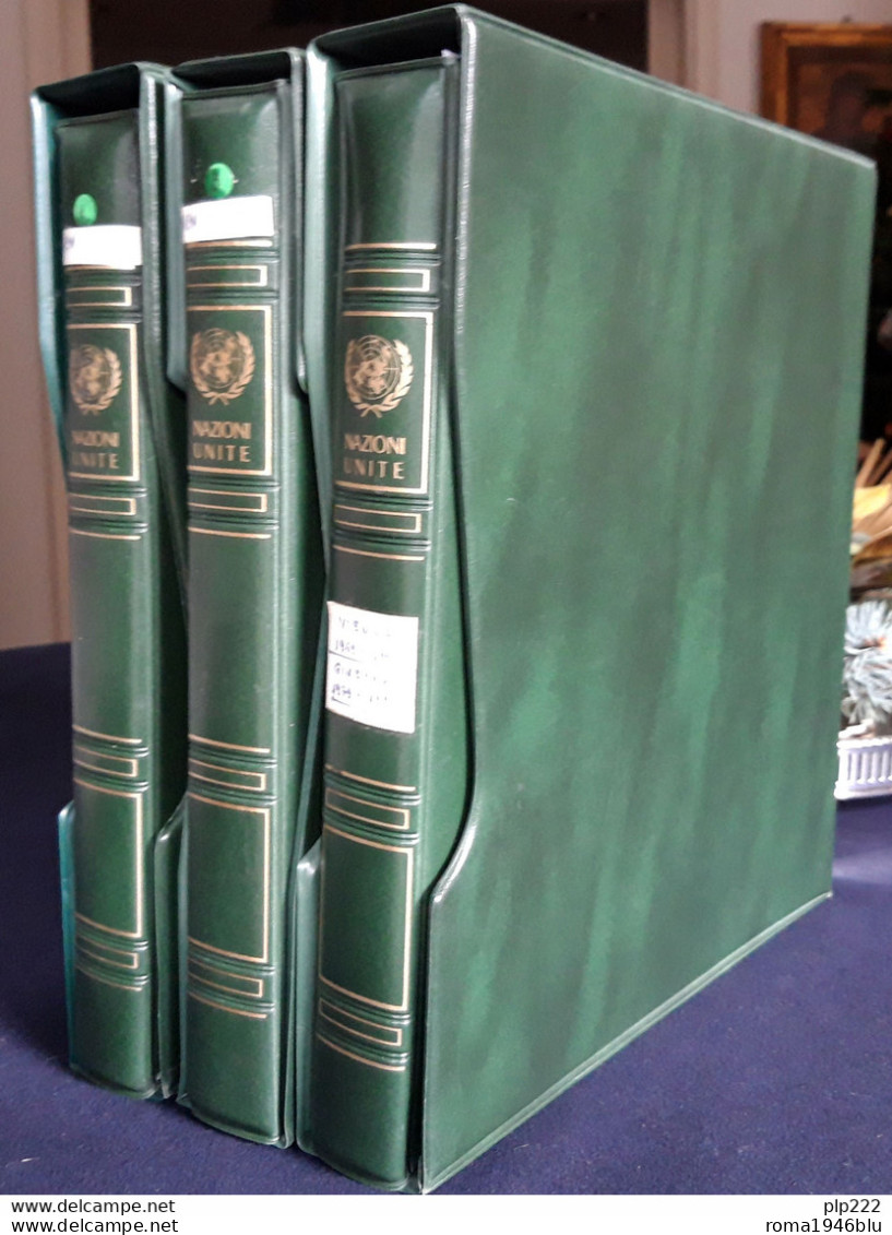 ONU 1951/92 Collezione Completa Con Bandella / Complete Collection With Tab MNH VF - Verzamelingen & Reeksen