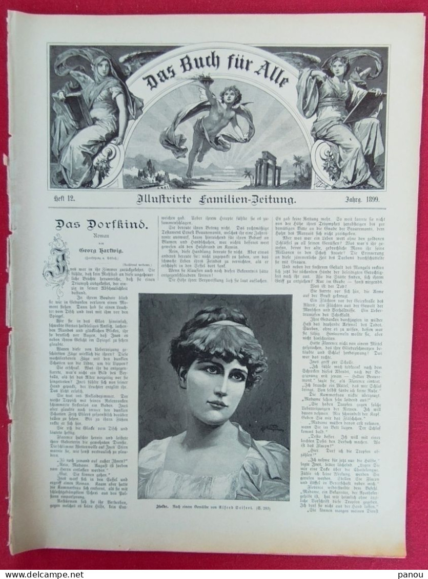 Das Buch Für Alle 1899 Nr 12 JERUSALEM. TUNIS TUNISIEN TUNISIE TUNISIA - Andere & Zonder Classificatie