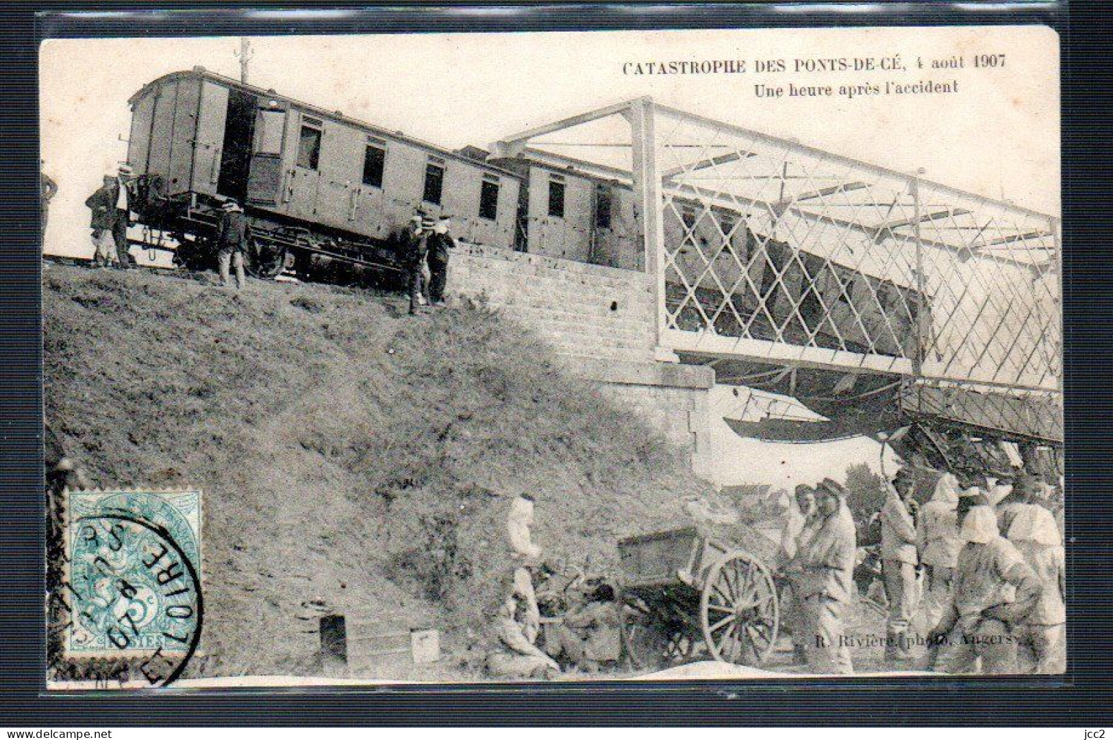 Catastrophe - Du Pont-de-Cé 4 Aout 1907 Une Heure Après L'accident - Katastrophen