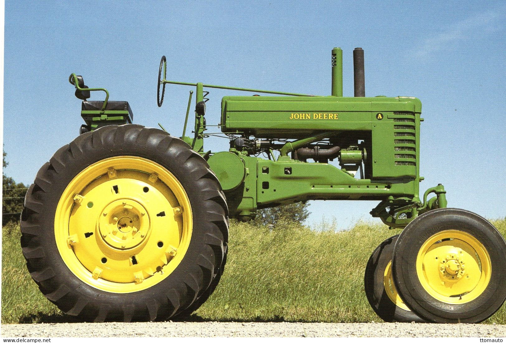 Tracteurs Du Monde - JOHN DEERE Modele AWH  Culture Haute (1952)  - États-Unis - 15x10cms PHOTO - Tractors