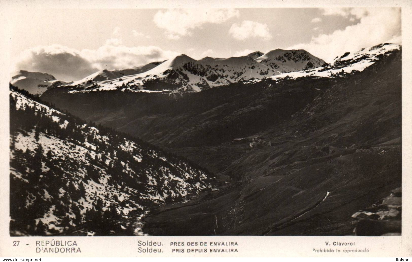 Andorre - Républica D'andorra - Soldeu , Pris Depuis Envalira - Andorre