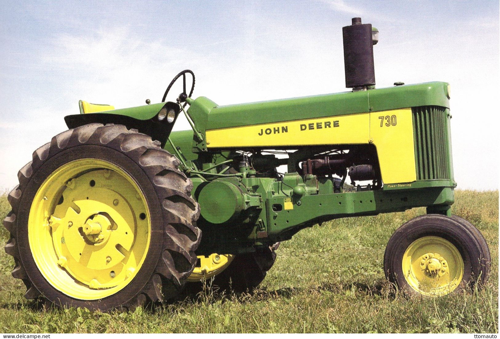 Tracteurs Du Monde - JOHN DEERE Modele 730 Culture Basse (1960)  - États-Unis - 15x10cms PHOTO - Tractors